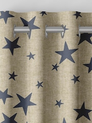 Emily Bond Indigo Blue St Maws Made to Measure Curtains - Image 7 of 9