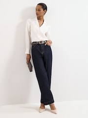 Phase Eight Cream Vega Shirt - Image 3 of 7