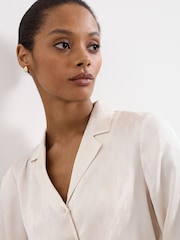 Phase Eight Cream Vega Shirt - Image 4 of 7