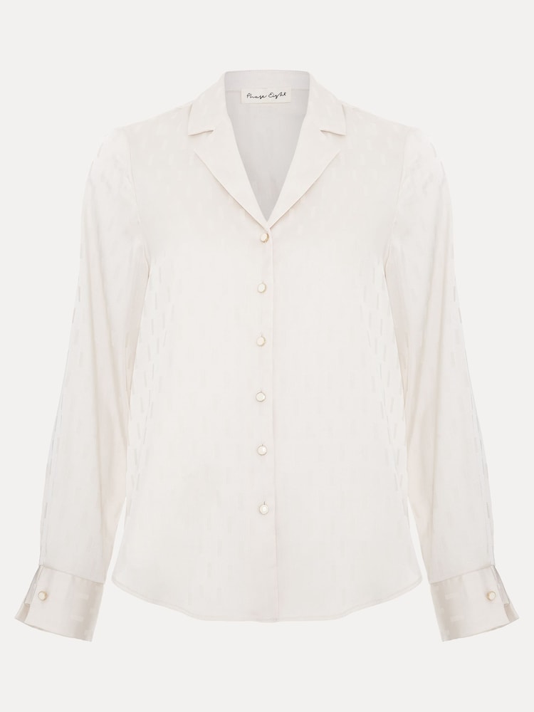 Phase Eight Cream Vega Shirt - Image 7 of 7 Phase Eight Cream Vega Shirt - Image 7 of 7