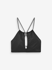 Nike Black Nike Swim Lace Up Green Bikini - Image 2 of 2
