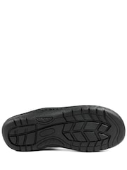 Pavers Black Leather Mule Sandals - Image 5 of 5