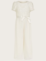 Monsoon Natural Tula Bridesmaid Jumpsuit - Image 1 of 3
