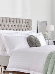Laura Ashley Set of 2 White Shalford 400 Thread Count 100% Cotton Pillowcases - Image 3 of 3