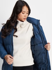 Tog 24 Blue Cautley Long Padded Jacket - Image 6 of 9