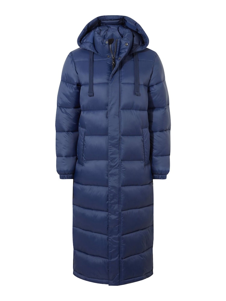 Tog 24 Blue Cautley Long Padded Jacket - Image 9 of 9