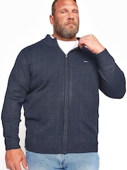 BadRhino Big & Tall Blue Zip Up Jacket - Image 1 of 3