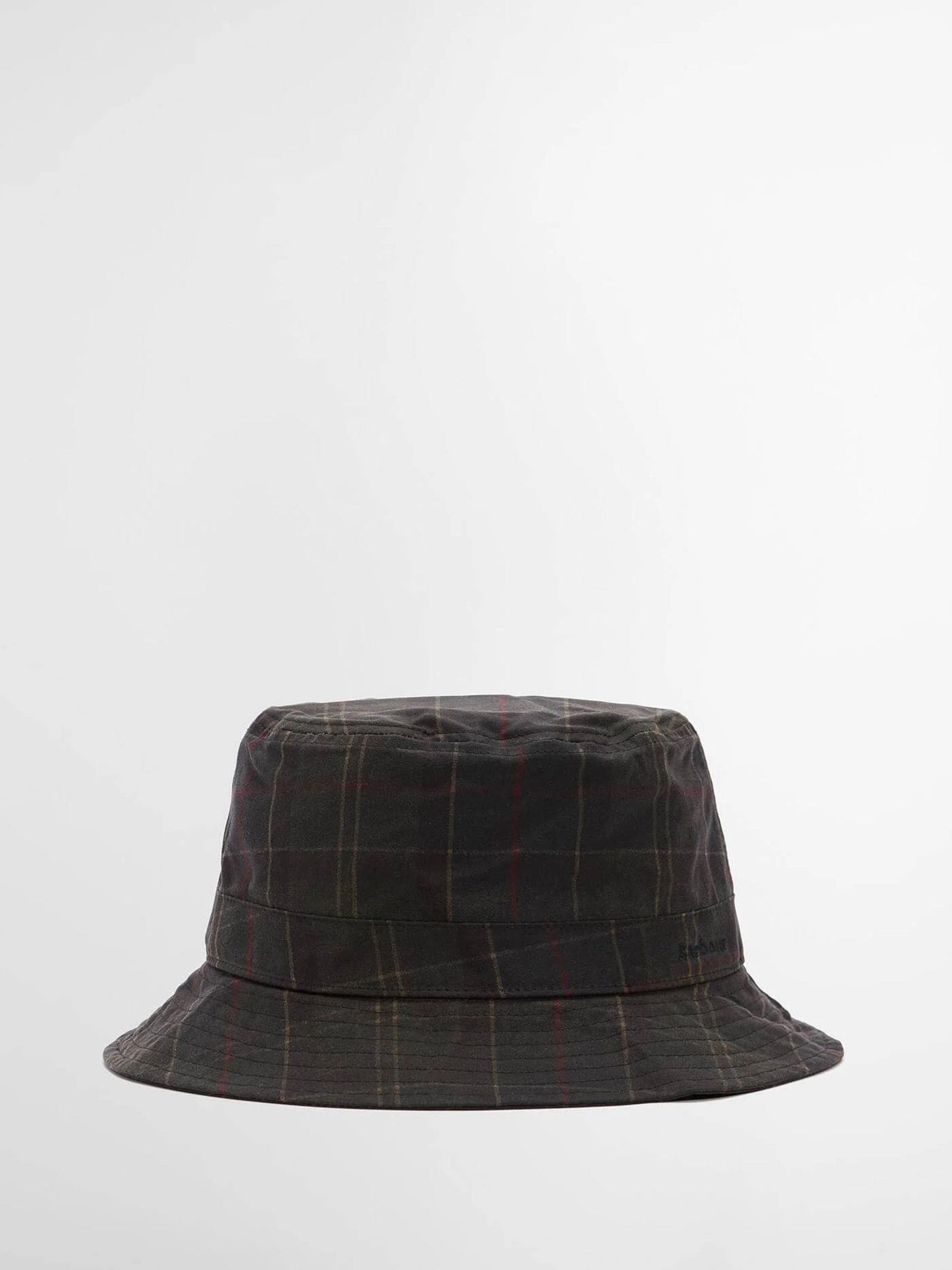 Barbour Men's Green Haydon Tartan Bucket Hat