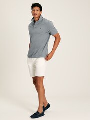 Joules Woody Grey Cotton Polo Shirt - Image 3 of 6