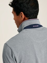Joules Woody Grey Cotton Polo Shirt - Image 5 of 6