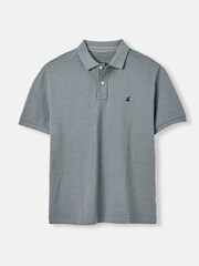 Joules Woody Grey Cotton Polo Shirt - Image 6 of 6