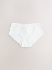 Valkoinen/Charcoal Grey/Vaaleanruskea - Hipster Lyhyet alushousut 5 Pack (2-16v.) - Kuva 4 / 8