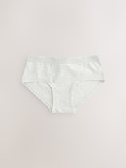 Valkoinen/Charcoal Grey/Vaaleanruskea - Hipster Lyhyet alushousut 5 Pack (2-16v.) - Kuva 5 / 8