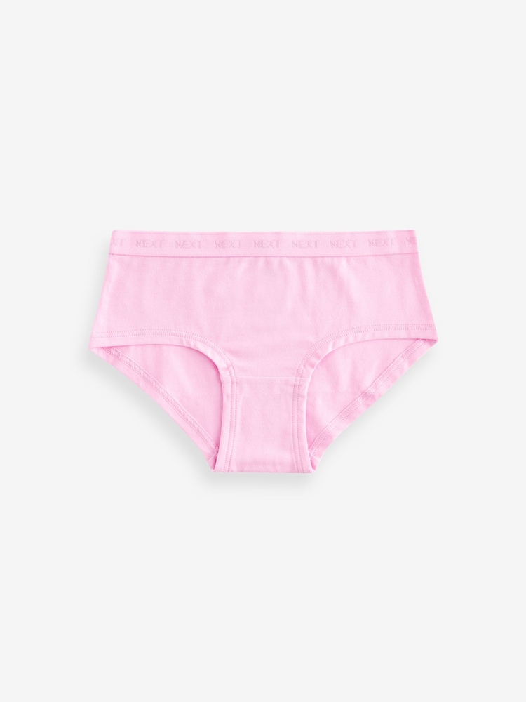 Pink Hipster Briefs 5 Pack (2-16yrs) - Image 6 of 8