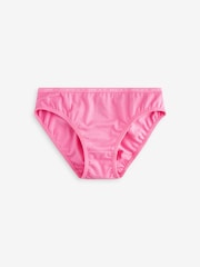 Bright Pink Bikini Briefs 7 Pack (5-16yrs) - Image 7 of 9