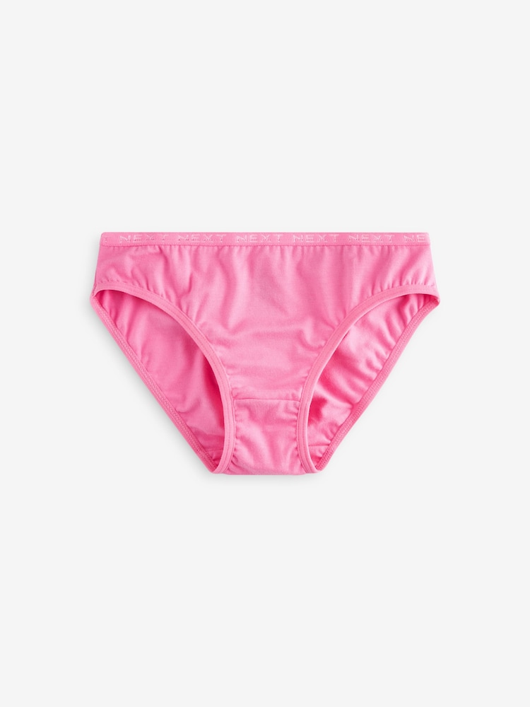 Rose vif - Slip de bikini 7 paquet (5-16ans) - Image 7 of 9