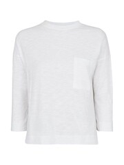 Whistles White 100% Cotton Top - Image 3 of 3