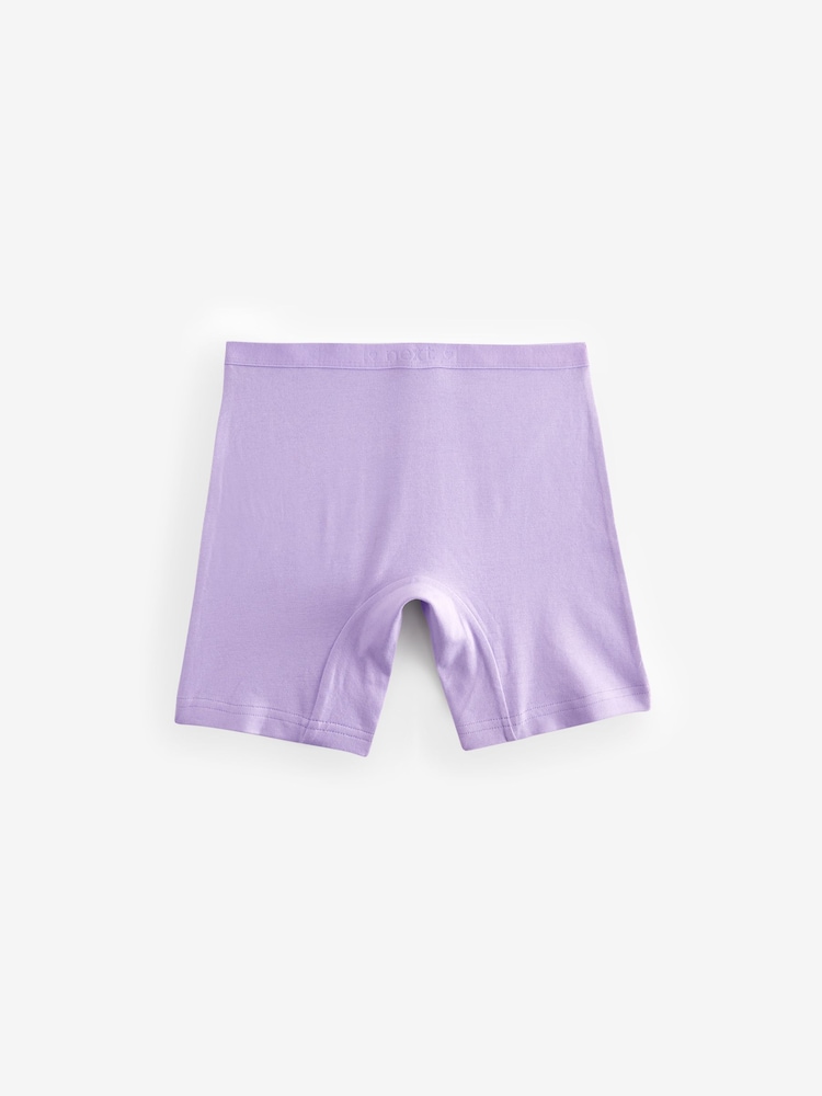 Multi Pastel Stampy Long Leg Short Briefs 5 Pack (2-16yrs) - Image 4 of 9