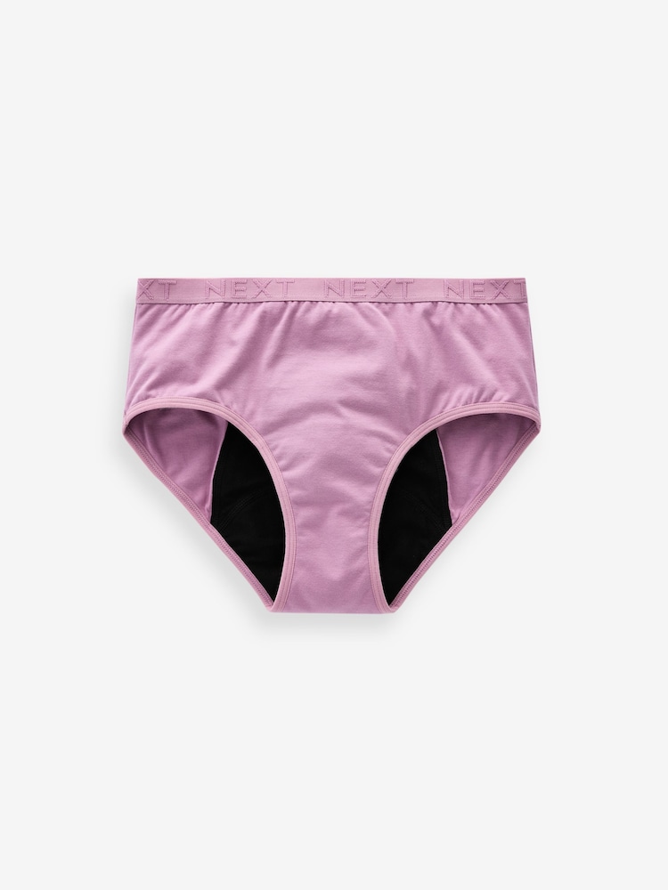Purple Heavy Flow Period Pants 2 Pack (7-16yrs) - Image 2 of 7