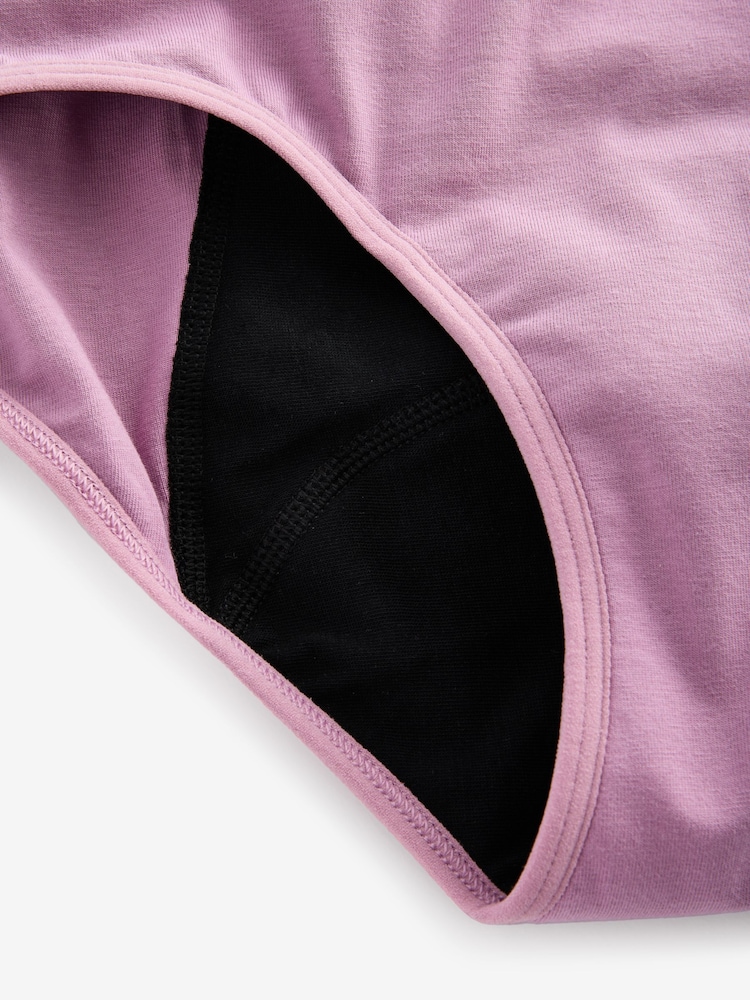 Purple Heavy Flow Period Pants 2 Pack (7-16yrs) - Image 7 of 7