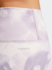 adidas Pink Train Essential Tie Dye Leggings - Image 4 of 5