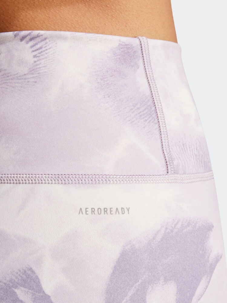adidas Pink Train Essential Tie Dye Leggings - Image 4 of 5