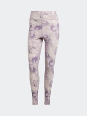 adidas Pink Train Essential Tie Dye Leggings - Image 5 of 5