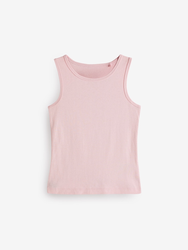 Bright Pink Vests 5 Pack (1.5-16yrs) - Image 2 of 8