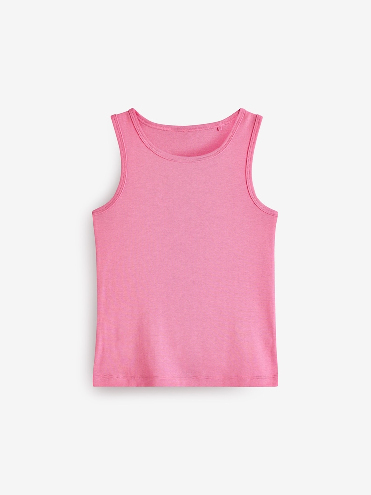 Bright Pink Vests 5 Pack (1.5-16yrs) - Image 3 of 8