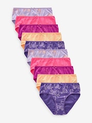 Pink/Orange Briefs 10 Pack (2-16yrs) - Image 1 of 14