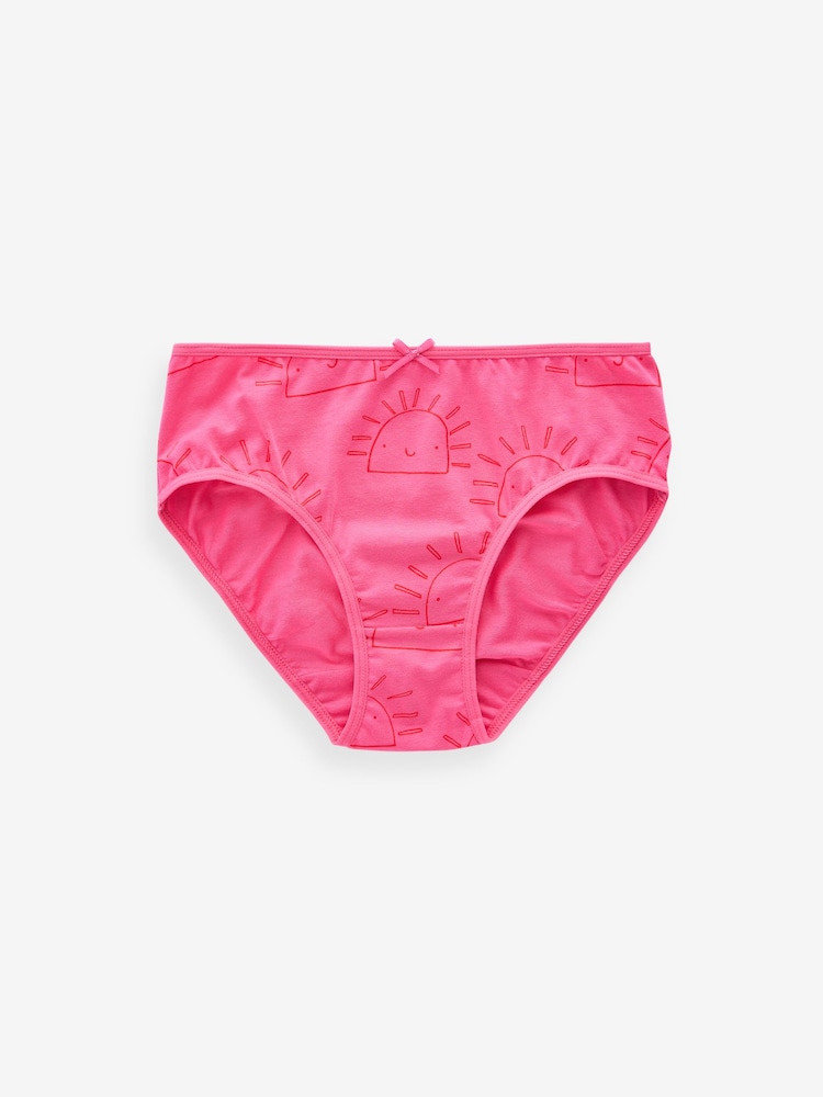 Pink/Orange Briefs 10 Pack (2-16yrs) - Image 2 of 14