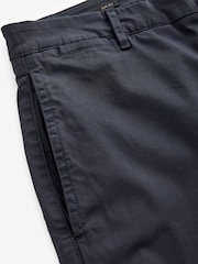 Marineblau/blau - Premium Gewaschene Stretch Chinos Hose in schmaler Passform​​​​​​​ - Bild 9 von 11