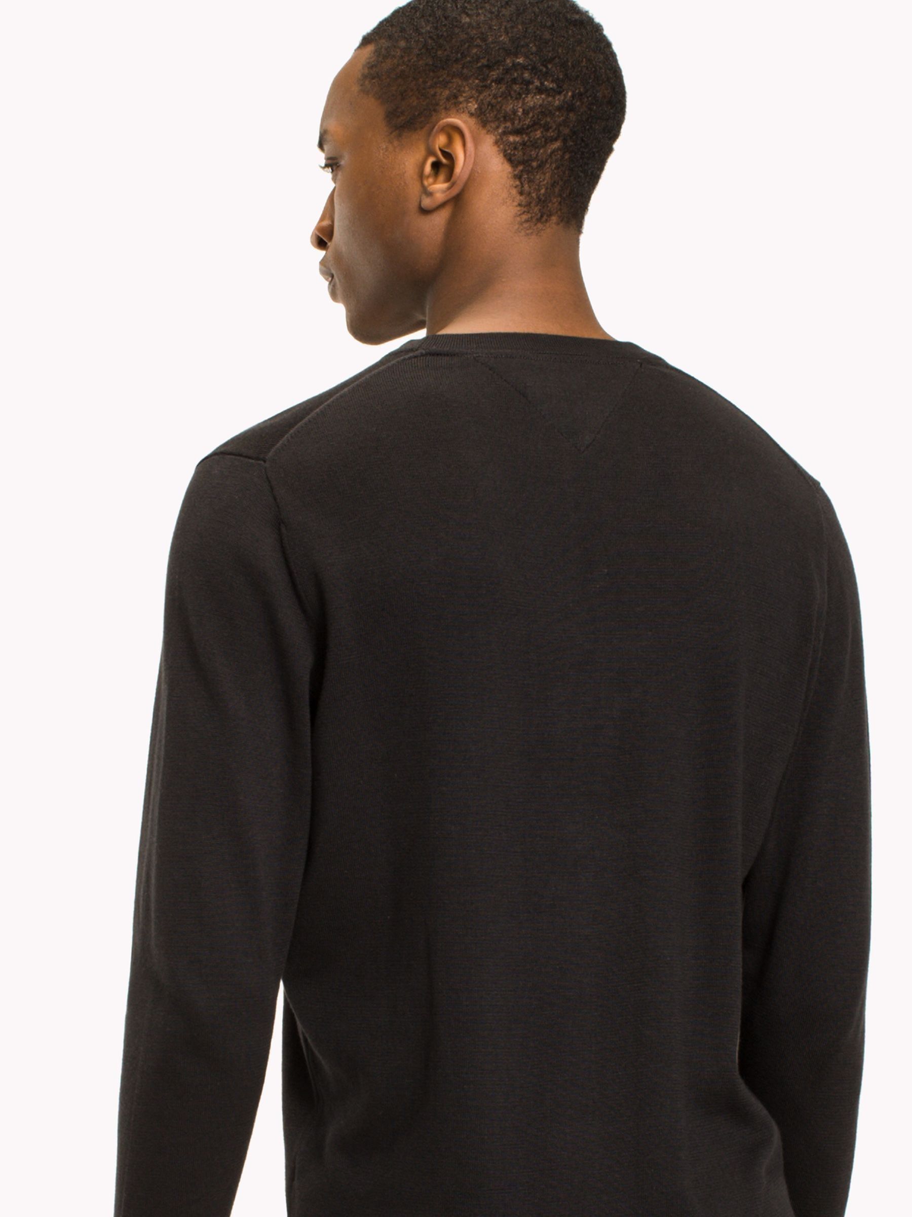 Tommy hilfiger cotton silk crew neck outlet