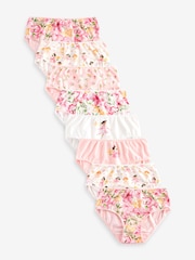 Pink Fairy Print Briefs 7 Pack (1.5-16yrs) - Image 1 of 11