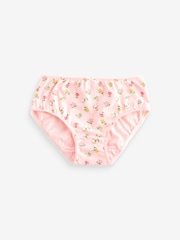 Pink Fairy Print Briefs 7 Pack (1.5-16yrs) - Image 3 of 11