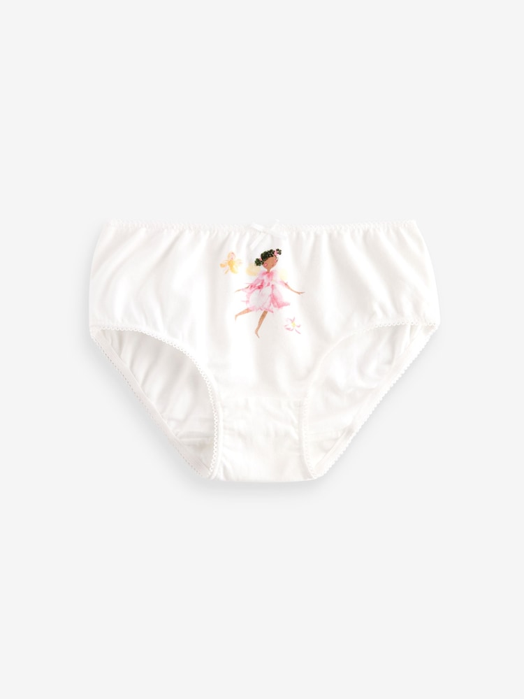 Pink Fairy Briefs 7 Pack (1.5-12yrs) - Image 9 of 11