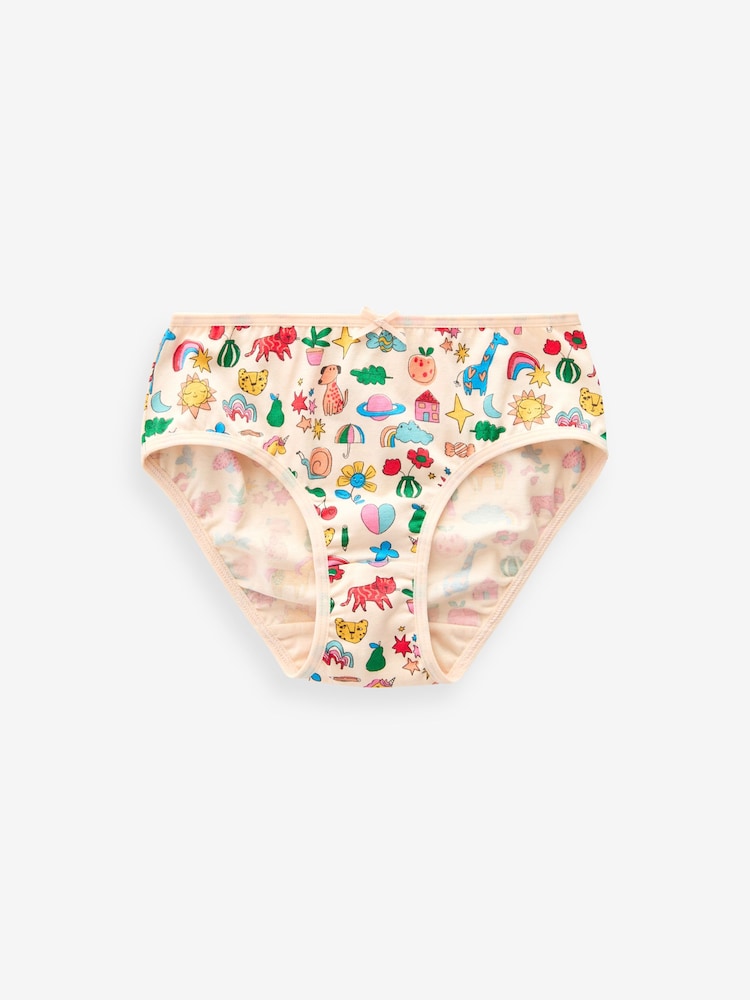 Pink/Blue Unicorn Character Briefs 7 Pack (1.5-12yrs) - Image 5 of 10
