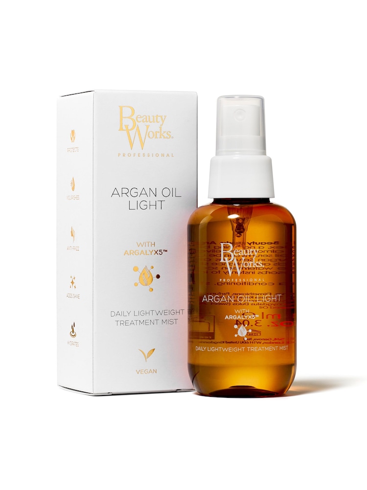 Beauty Works Argan Oil light 90ml - Image 2 of 5 Beauty Works Argan Oil light 90ml - Image 2 of 5
