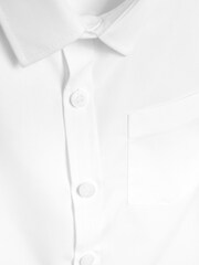 White 5 Pack Long Sleeve Shirts (3-17yrs) - Image 4 of 4