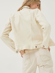 FatFace Natural Tasha Denim Jacket - Image 2 of 5