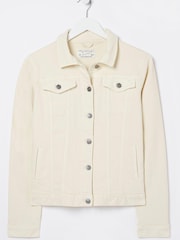 FatFace Natural Tasha Denim Jacket - Image 5 of 5