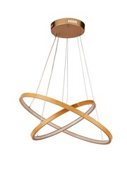 Searchlight Natural Osmunda Bamboo LED Ceiling Light - Image 3 of 4