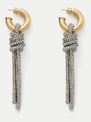 Jigsaw Sparkle Cord Earring - 3 paveikslėlis iš 3