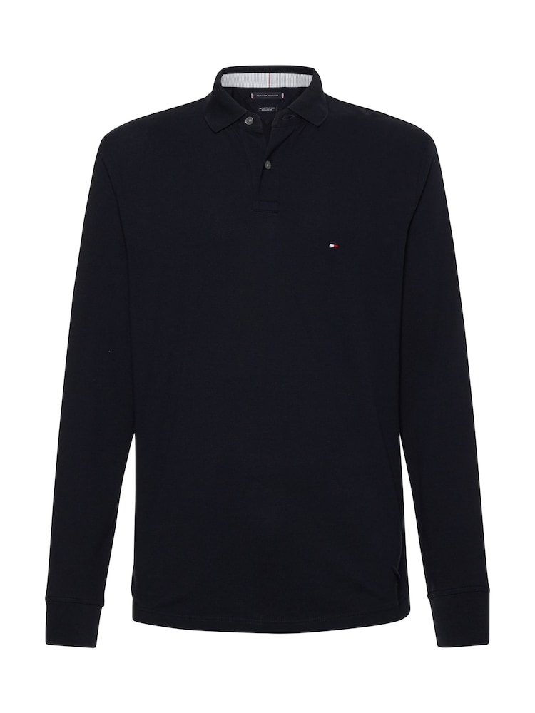 Tommy Hilfiger Blue 1985 Regular Long Sleeve Polo Shirt - Image 5 of 5