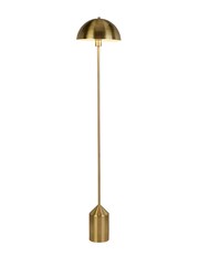 Searchlight Brass Snowball Dome Floor Lamp - Image 2 of 4
