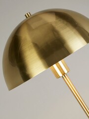 Searchlight Brass Snowball Dome Floor Lamp - Image 4 of 4