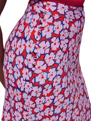 Whistles Pink Farfalle Print Bias Cut Skirt - Image 3 of 3