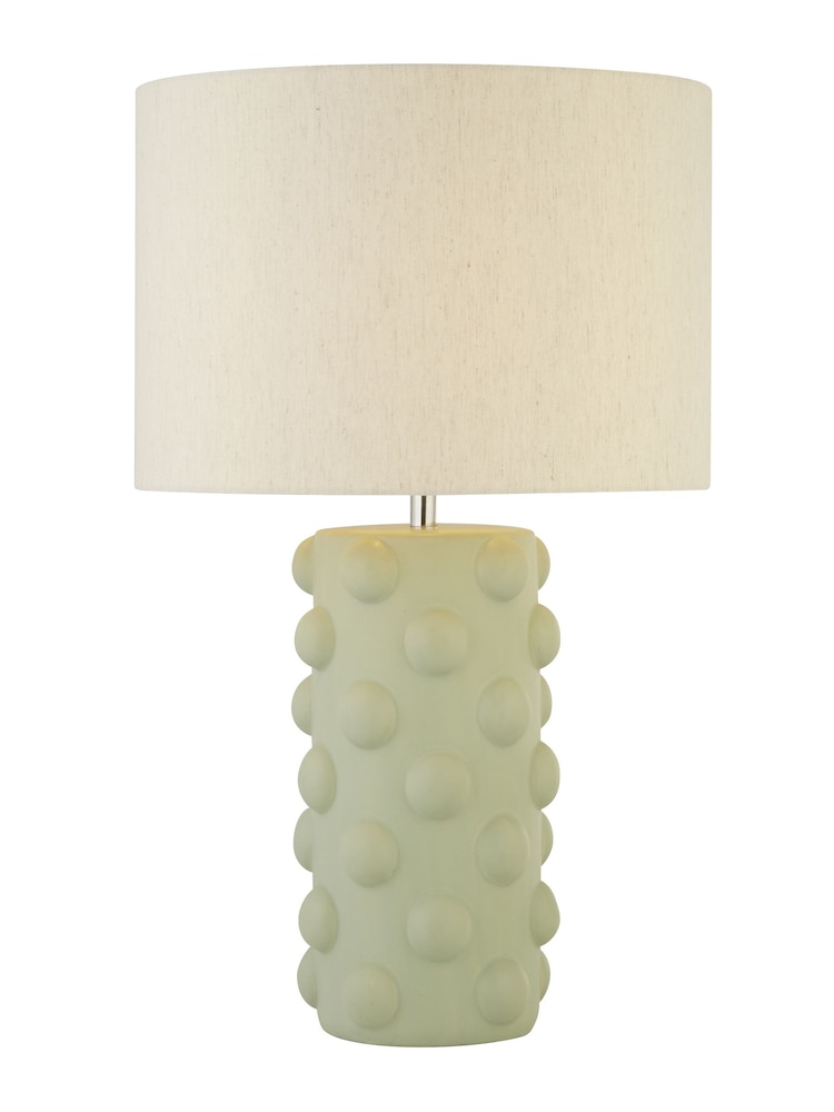 Searchlight Sage Green Bethlehem Bobble Table Lamp - Image 2 of 4