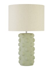 Searchlight Sage Green Bethlehem Bobble Table Lamp - Image 3 of 4