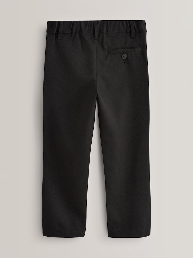 Schwarz - Schulhose in Slim-Fit (3–17 Jahre) - Bild 2 von 8